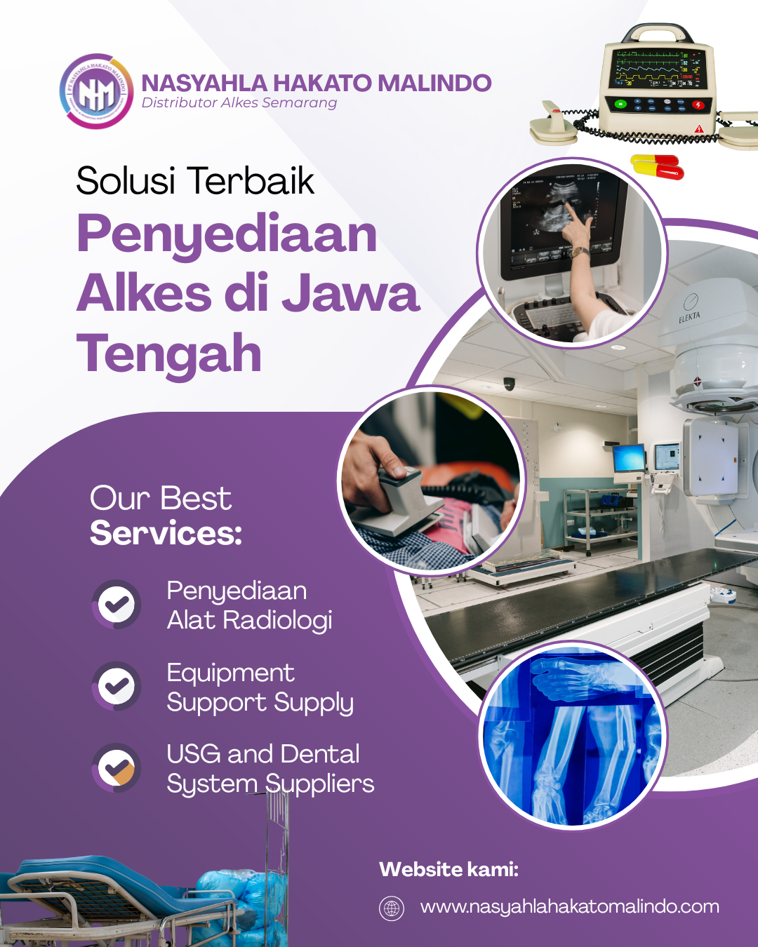 Nasyahla Hakato Malindo Penyedia Alat Kesehatan Jawa Tengah
